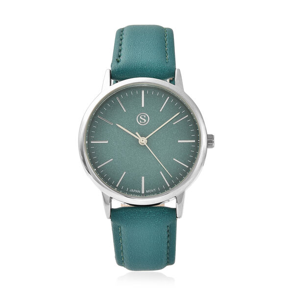 Strada - Uhr mit Sternenstaub Effekt, wasserdicht, Gr&uuml;n