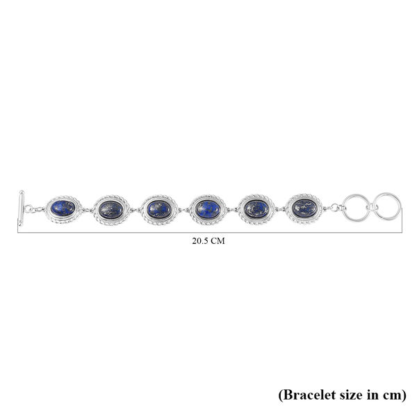Lapislazuli-Armband, ca. 20 cm, ca. 19.00 ct image number 6