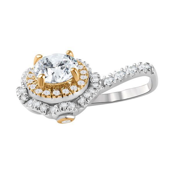 Moissanit Anhänger - 1,22 ct. image number 3