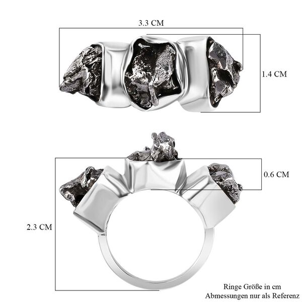 Meteorit Ring - 27,60 ct. image number 7