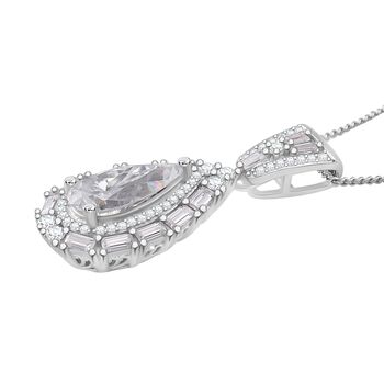 D'Joy Moissanit Ring und Anh&auml;nger mit 50 Kette