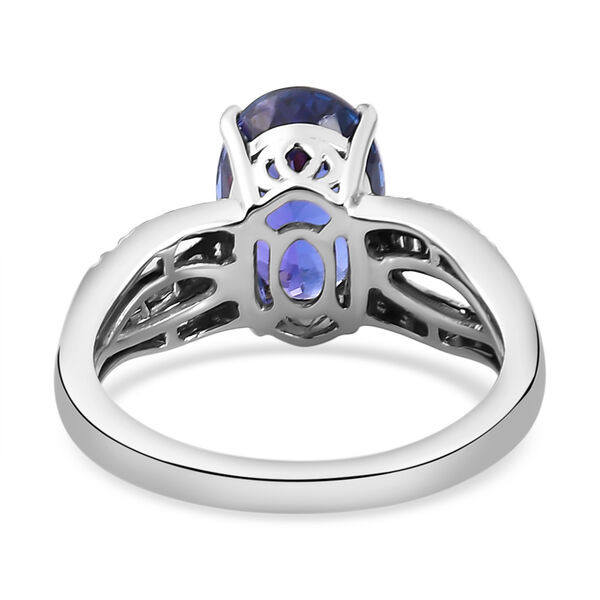 RHAPSODY AAAA Tansanit and VS EF Diamant Ring- 3,38 ct. image number 7