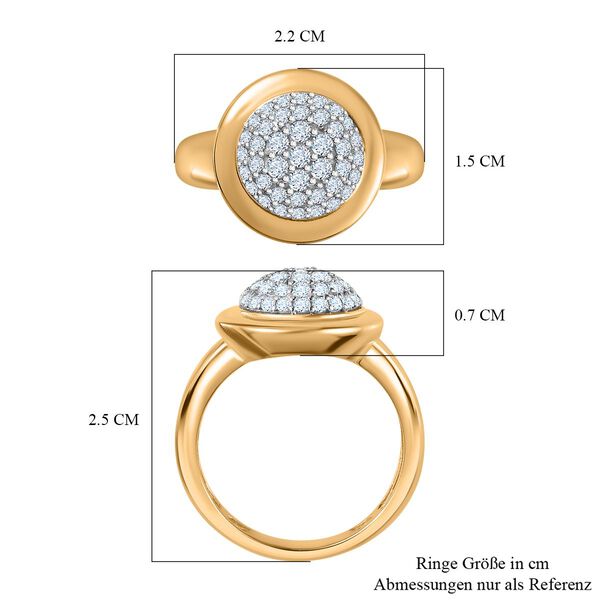 Moissanit Ring - 0,70 ct. image number 5