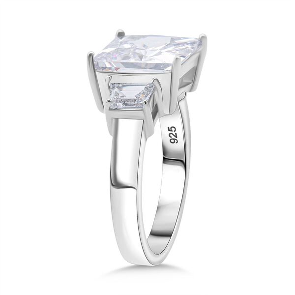 Lustro Stella Wei&szlig;er Zirkonia Trilogie Ring image number 4