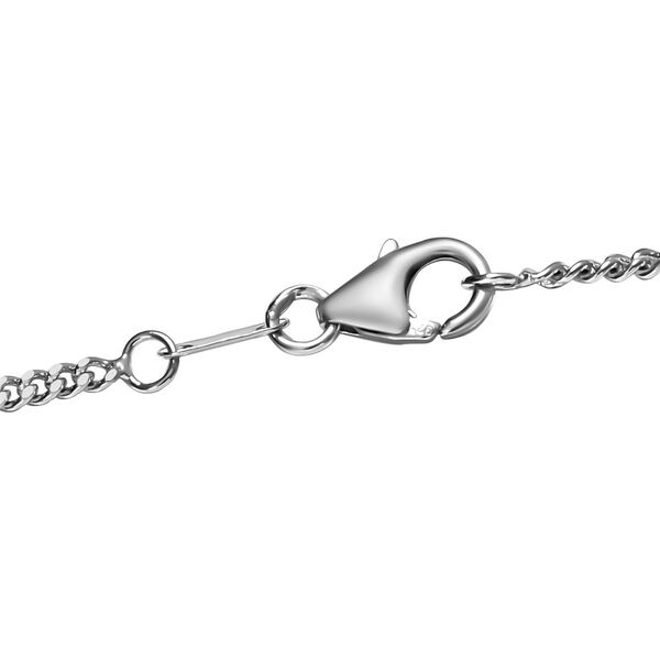 AA natürliche, äthiopische Welo Opal und Zirkon-Halskette, 45 cm - 7,59 ct. image number 7