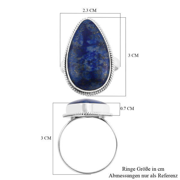 Royal Bali Kollektion - Lapislazuli Ring- 17,95 ct. image number 5