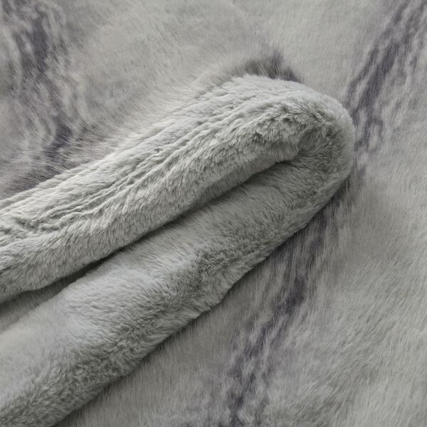 Super Soft Cationic Kuscheldecke, 200x220 cm, Grau image number 6