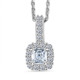 LUXURIANT DIAMOND - Lab Grown Diamant SI-GH Schmuckset ca. 45 cm 925 Silber rhodiniert ca. 0.50 ct