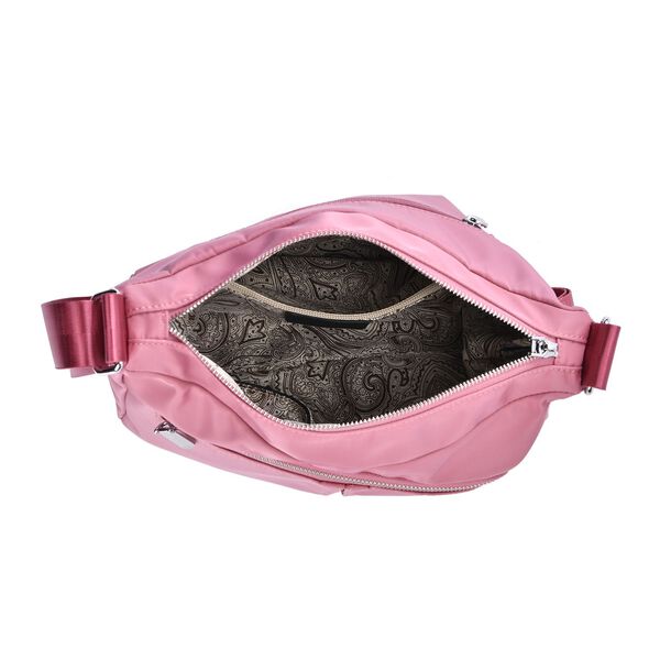 Wasserdichte Crossbody-Tasche, Rosa image number 5