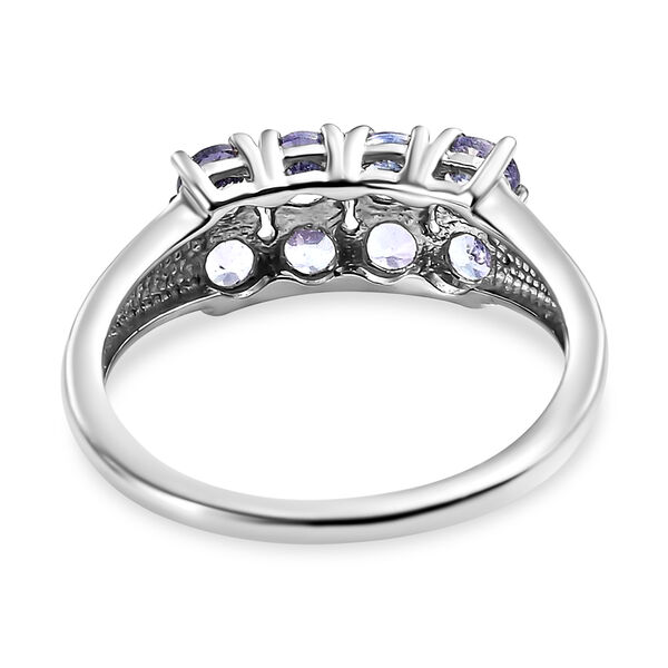 Tansanit Cluster Ring - 0,87 ct. image number 6