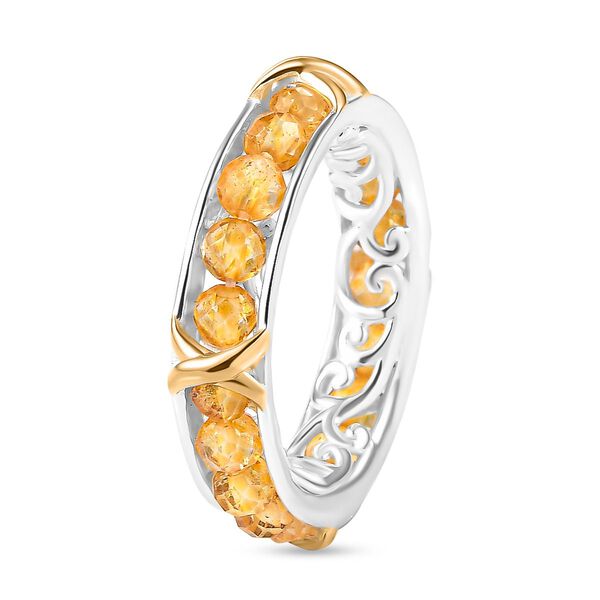 Citrin Ring Messing (Größe 16.00) ca. 9,00 ct image number 5