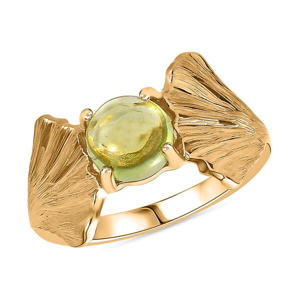 GP Italian Garden Collection -  AA Nat&uuml;rlicher Peridot Ring, ca. 1,70 ct. image number 4