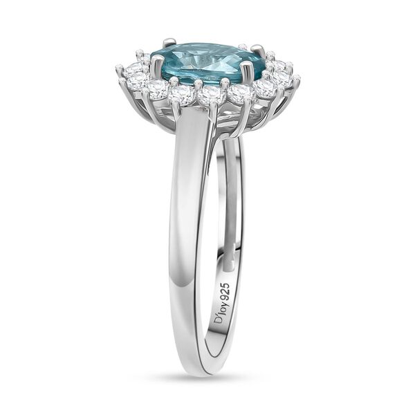 D'Joy AA blauer und wei&szlig;er Zirkon Ring - 2,61 ct. image number 4