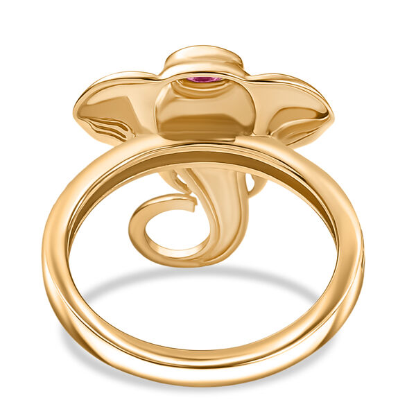 D'Joy AA Afrikanischer Rubin Ring - 0,18 ct. image number 6