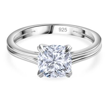 Moissanit Ring - 1,66 ct.