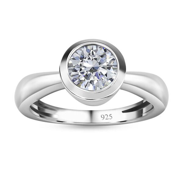 Moissanit Ring - 1,14 ct. image number 3