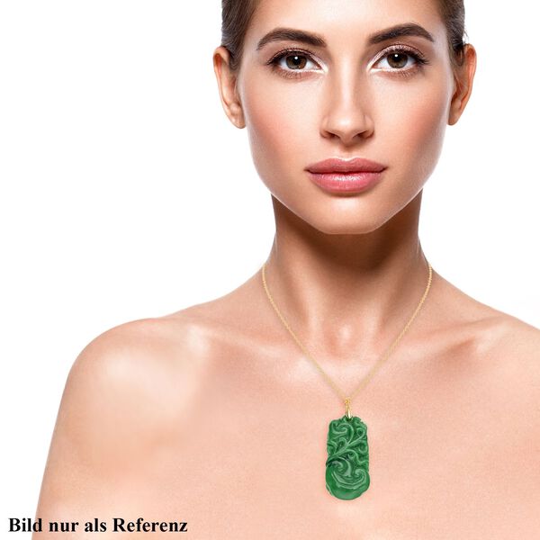 Gr&uuml;ner Jade-Anh&auml;nger - 154 ct. image number 2
