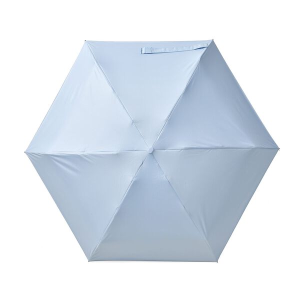 Sturmfester Pocketschirm mit Etui und UV-Schutz, Hellblau image number 2