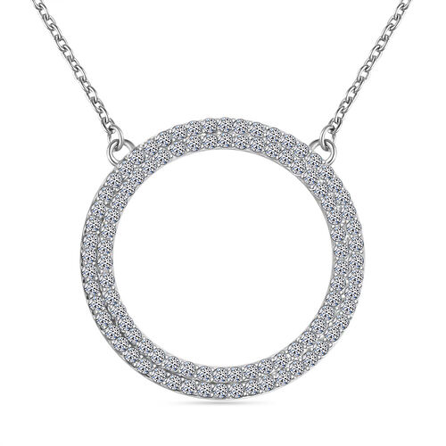 LUXURIANT DIAMOND- SI-FG Labor Diamant Halskette, 45 cm - 1 ct. image number 0