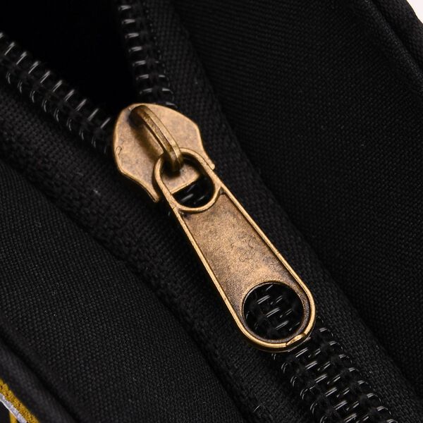 Crossbody-Tasche mit floraler Stickerei, ethnischem Boho-Muster, 23×24 cm, Schwarz mit grünen Motiven image number 6