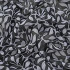 Patchwork Schal mit schwarz-weiß Blattmuster image number 4