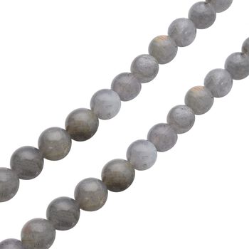 7-12mm Labradorit 50 cm Halskette - 269 ct.