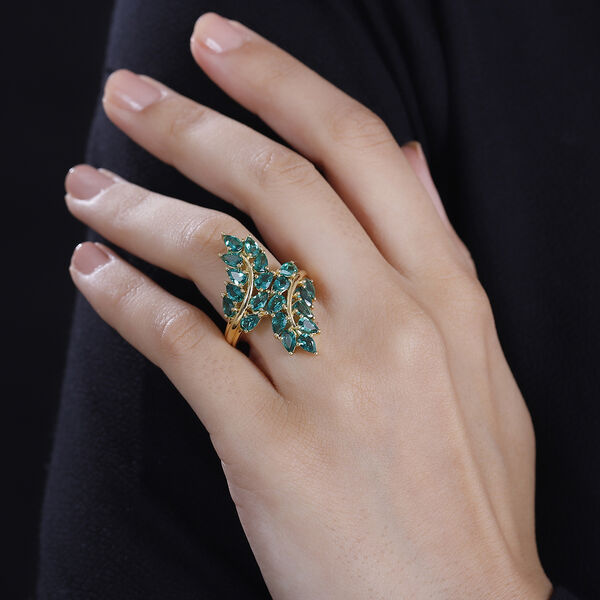 Labor Smaragd Ring - 3,62 ct. image number 3