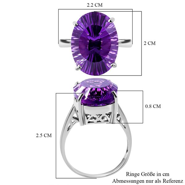 Lusaka Amethyst Ring - 12,14 ct. image number 5