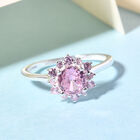 LUSTRO STELLA - Rosa Zirkonia Ring 925 Silber  ca. 1,90 ct image number 1