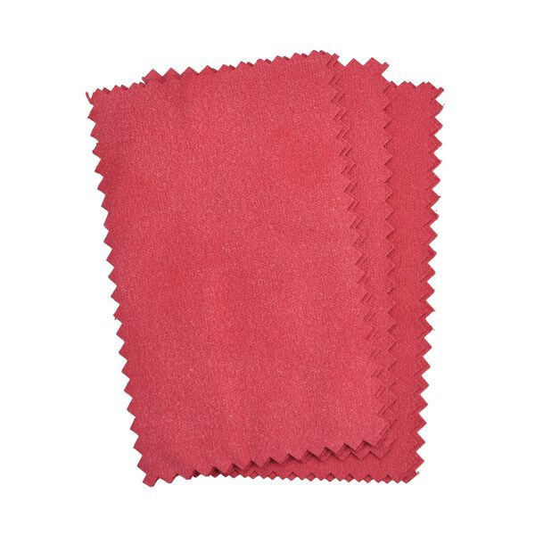 Schmuckorganizer aus Satin mit Stickerei und 5 Premium-Poliert&uuml;chern, 20x9cm, Schwarz image number 7