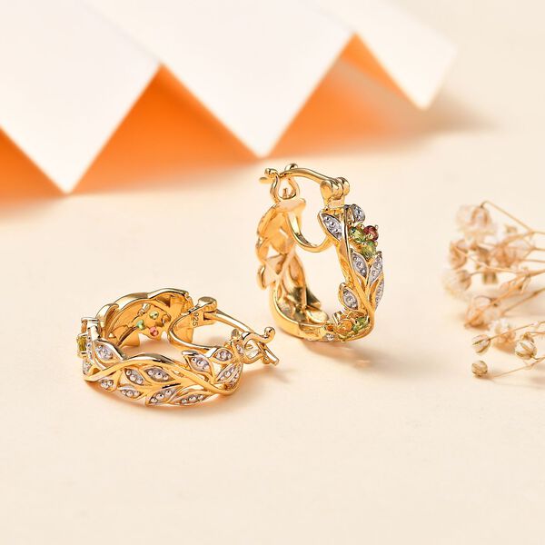 ALLORO AA Multi-Turmalin Ohrringe - 0,46 ct. image number 8