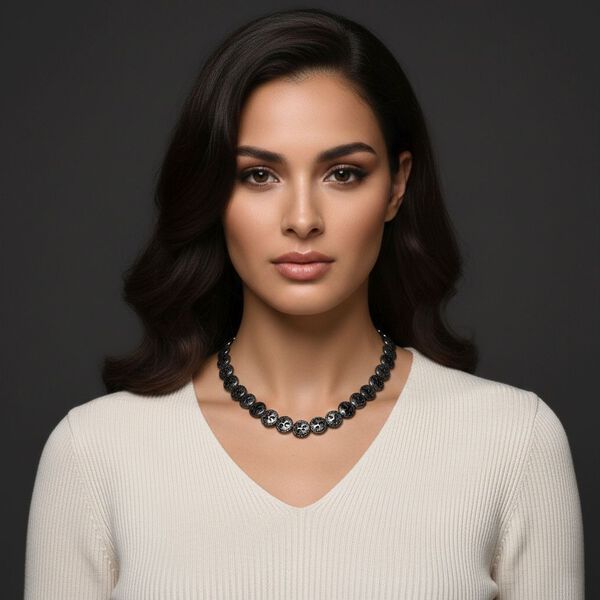 H&auml;matit 50+5cm Halskette - 225 ct. image number 2