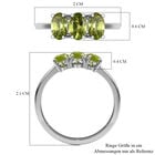 Peridot-Ring, 925 Silber  ca. 1,45 ct image number 5