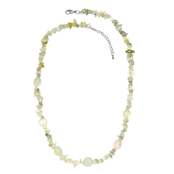 Prehnit und Serpentin Halskette, 60cm - 270 ct. image number 4