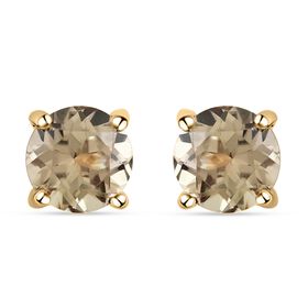 ILIANA AAA Turkizit-Ohrstecker, 750 Gelbgold ca. 3,00 ct