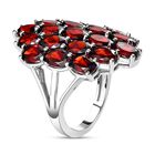 Roter Granat Ring - 8ct. image number 4