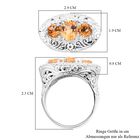 Royal Bali Kollektion- Citrin Ring - 3,33 ct. image number 5