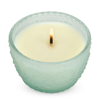 Premium Kollektion: Handgefertige Duftkerze im Glasgef&auml;&szlig;, 18h Brenndauer, Mintgr&uuml;n