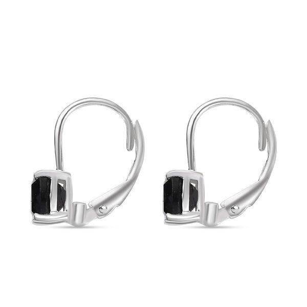 Schwarze Spinell-Ohrringe - 2,82 ct. image number 4