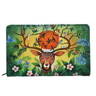 SUKRITI - handbemalter Schmuck Organizer, Hirsch-Muster, Größe 21,5x12,5x3 cm