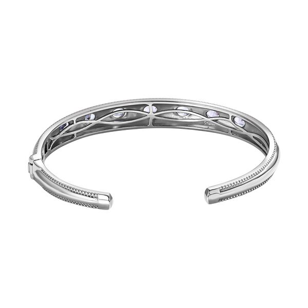 Tansanit Armreif, 19cm - 2,36 ct. image number 4