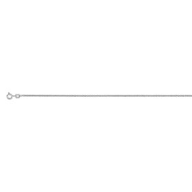Flexible Funkelkette, ca. 60 cm, 925 Silber