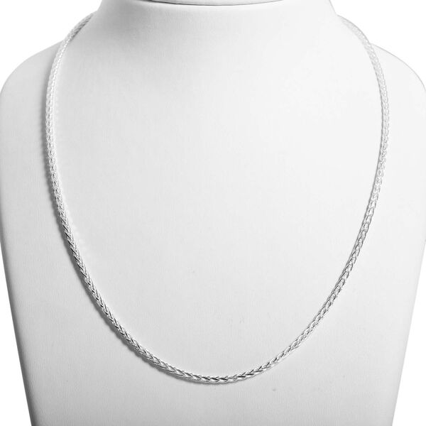 925 Silber spigaKette ca. 50 cm ca. 13,00g image number 2