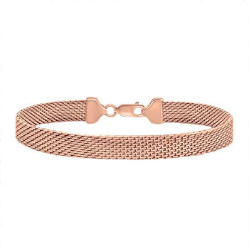 925 Silber ros&eacute;vergoldet Armband ca. 19 cm ca. 6,15g