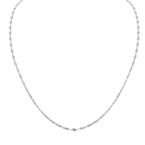925 Silber Versilberung Kette ca. 45 cm ca. 3,10g image number 0