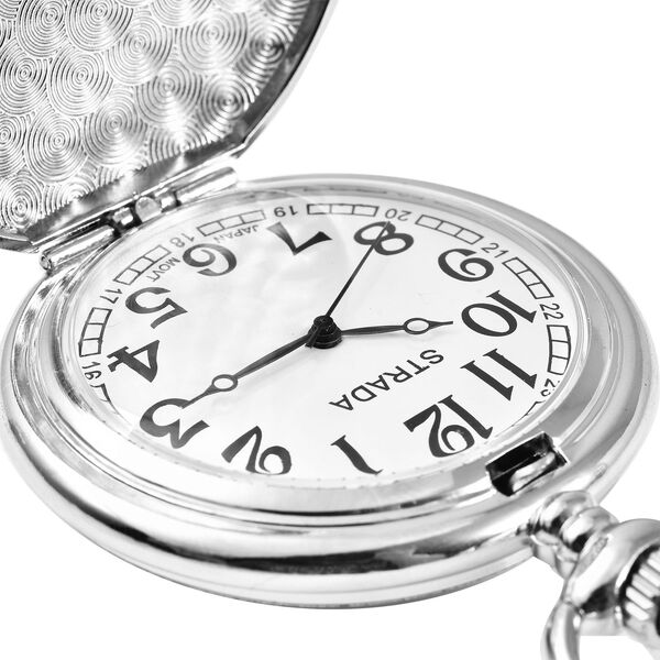 STRADA Taschenuhr mit 79cm Kette im Giraffenmotiv, Japanisches Uhrwerk image number 8