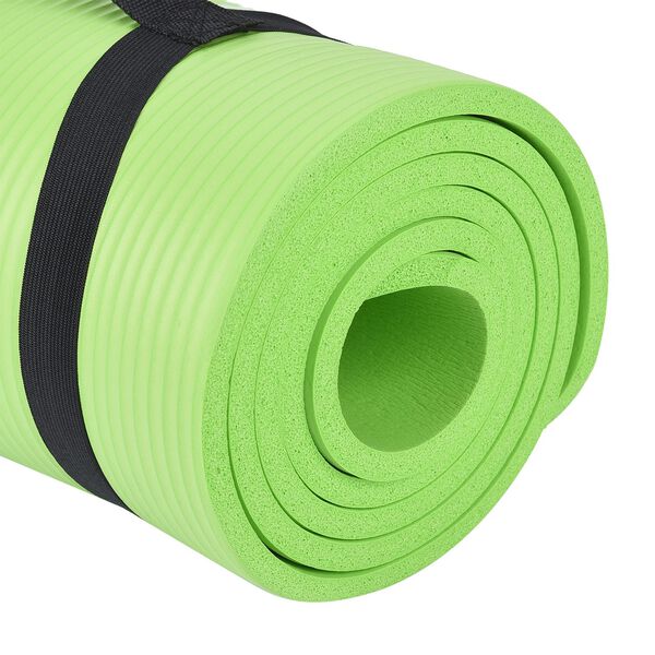 SOUL SMART - NBR Yoga-Matte, Limonengrün image number 10