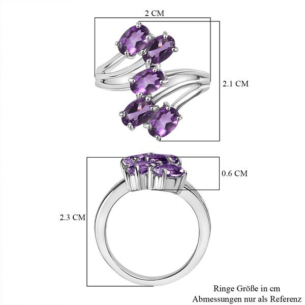 Afrikanischer Amethyst-Ring - 2 ct. image number 7