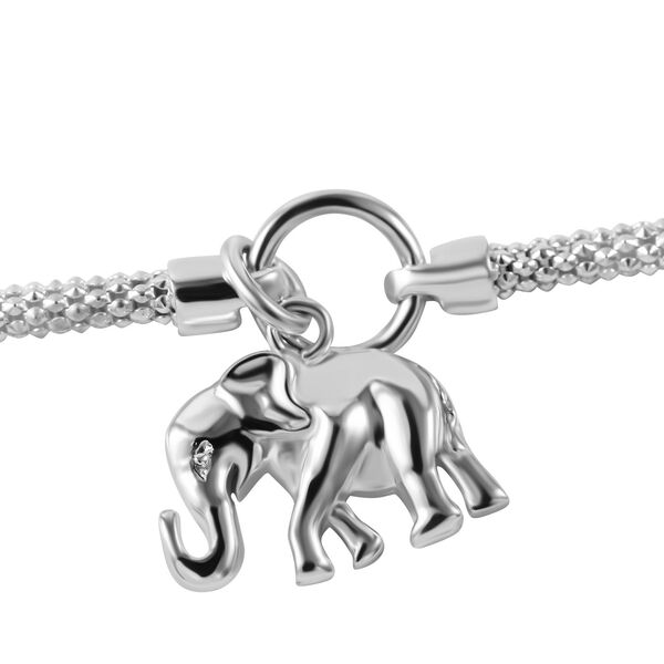 Elefant Armband in 925 Silbe, 18cm image number 3
