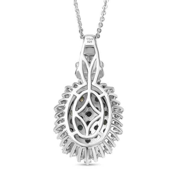 D’Joy Alexandrit und Moissanit Anhänger mit 50cm Kette - 1,80 ct. image number 5